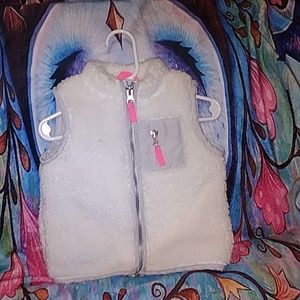 Girls White Vest size 3T